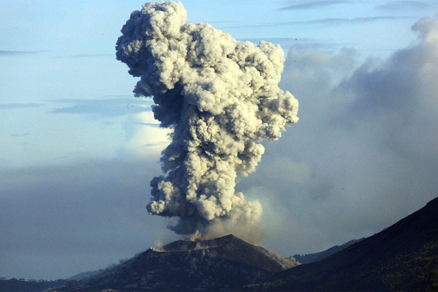 Mount Tavurvur volcano erupts in Papua New Guinea (Internet Photo used for representational purpose)