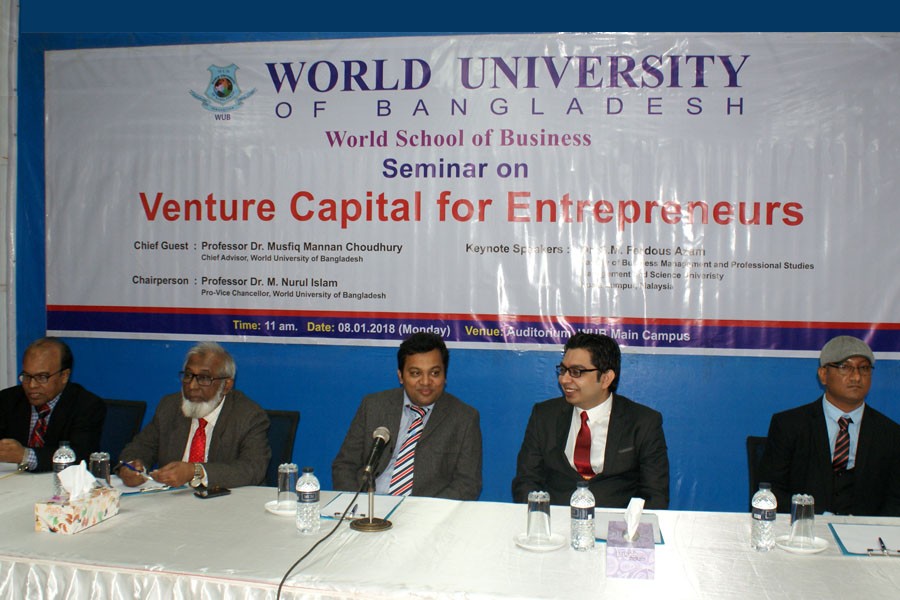 WUB holds seminar on venture capital