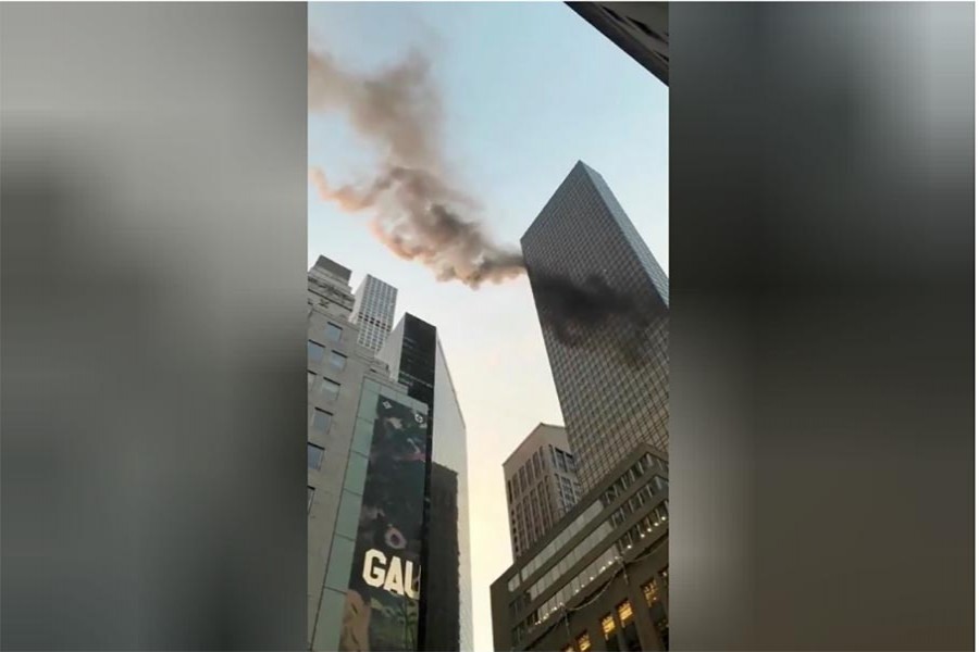 Trump Tower catches fire, no injuries reported