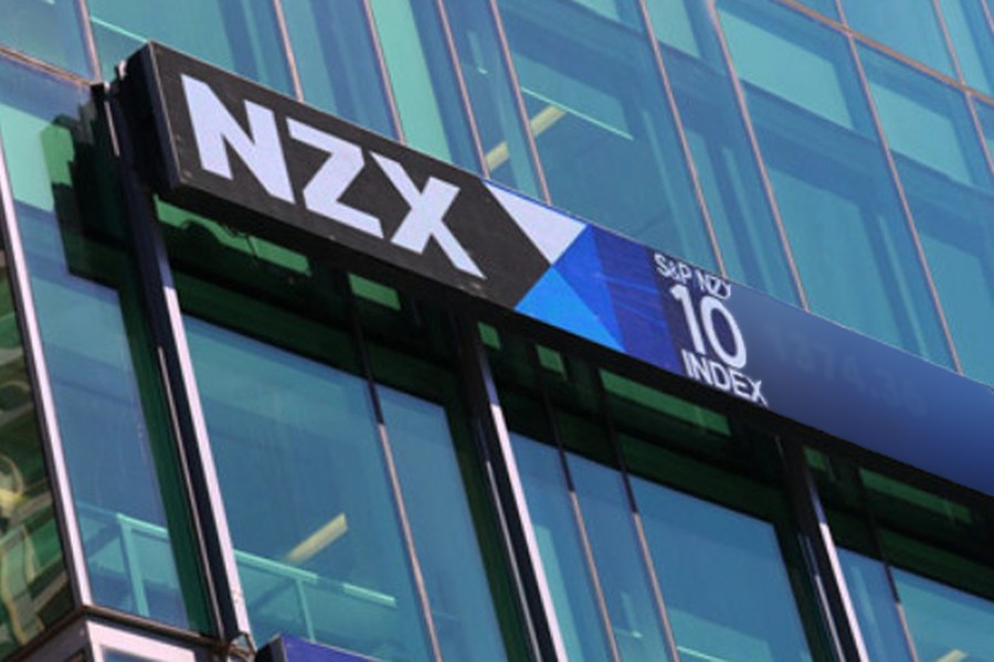 New Zealand shares edge up