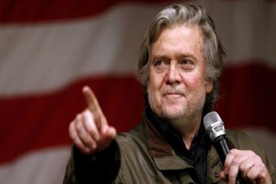 Bannon left his White House job amid reports of a power struggle. Photo: Reuters