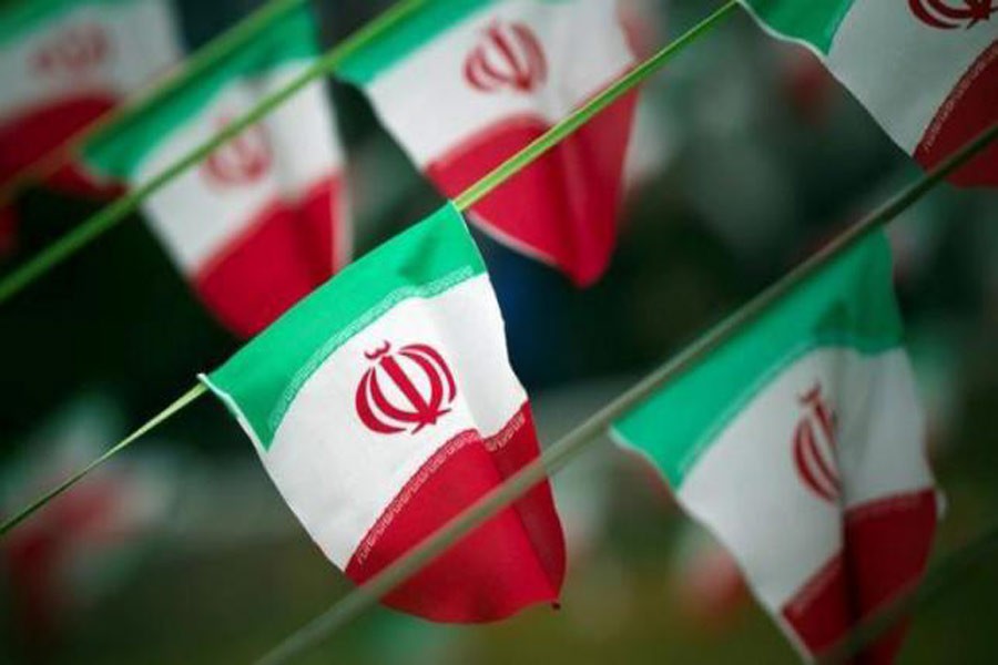 Iran's national flags are seen on a square in Tehran February 10, 2012, a day before the anniversary of the Islamic Revolution. Reuters File Photo