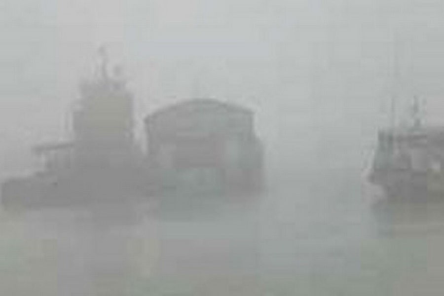 Fog disrupts ferry services on 2 major routes