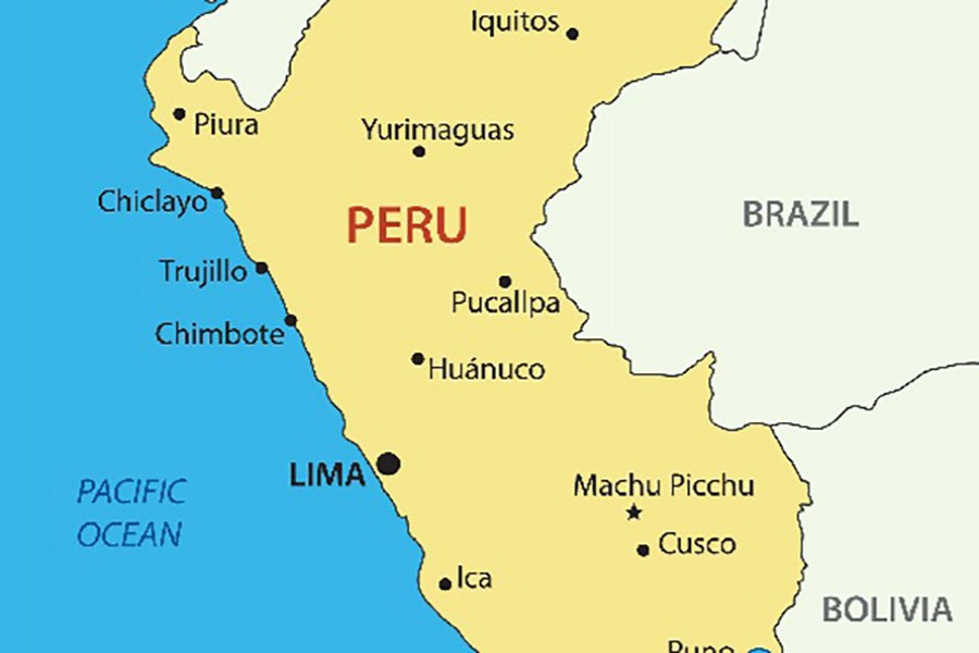 Deadly earthquake shakes Peru, at least two dead