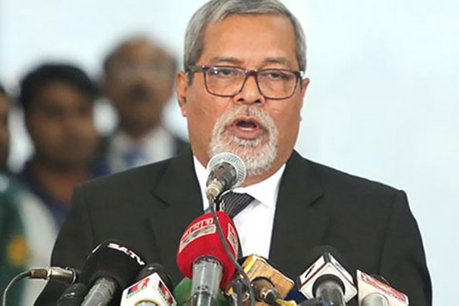 Chief Election Commissioner (CEC) A K M Nurul Huda. - Internet file photo