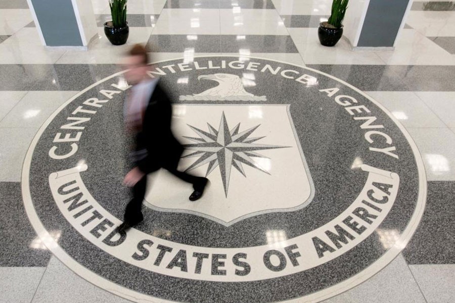 The lobby of the CIA Headquarters Building is pictured in Langley, Virginia, US on August 14, 2008. (REUTERS)