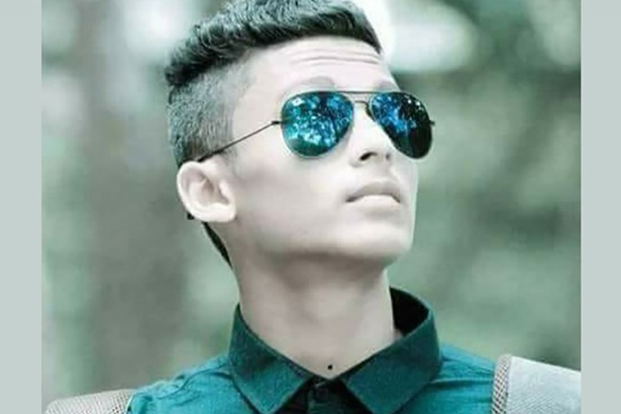 Adnan Isfar, 15, a class-IX student of Chittagong Collegiate School and College, was stabbed to death by some youths in the port city on Tuesday. - Collected photo