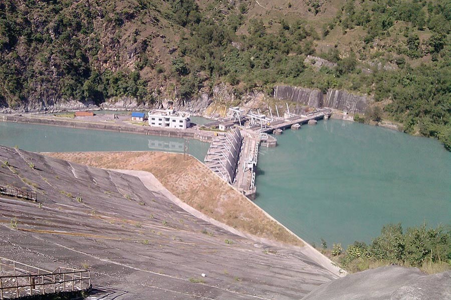 Kaligandaki, a hydroelectric power station in Nepal seen in this Wikipedia photo.