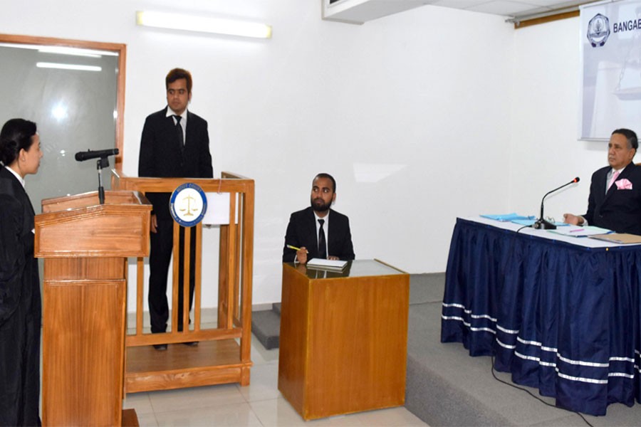 BSMRMU holds moot court