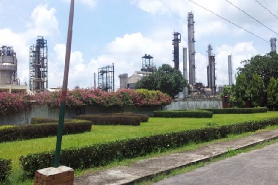 Ghorashal Fertilizer Factory is seen here. Photo: Collected