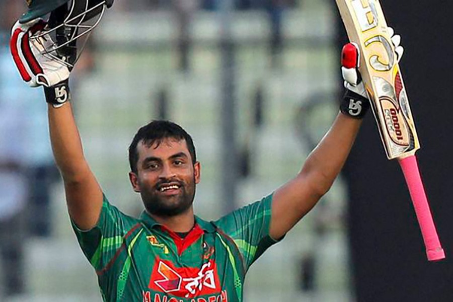 With 2549 runs at Mirpur stadium, Tamim is now the batsman with most runs at a single venue. - AP file photo