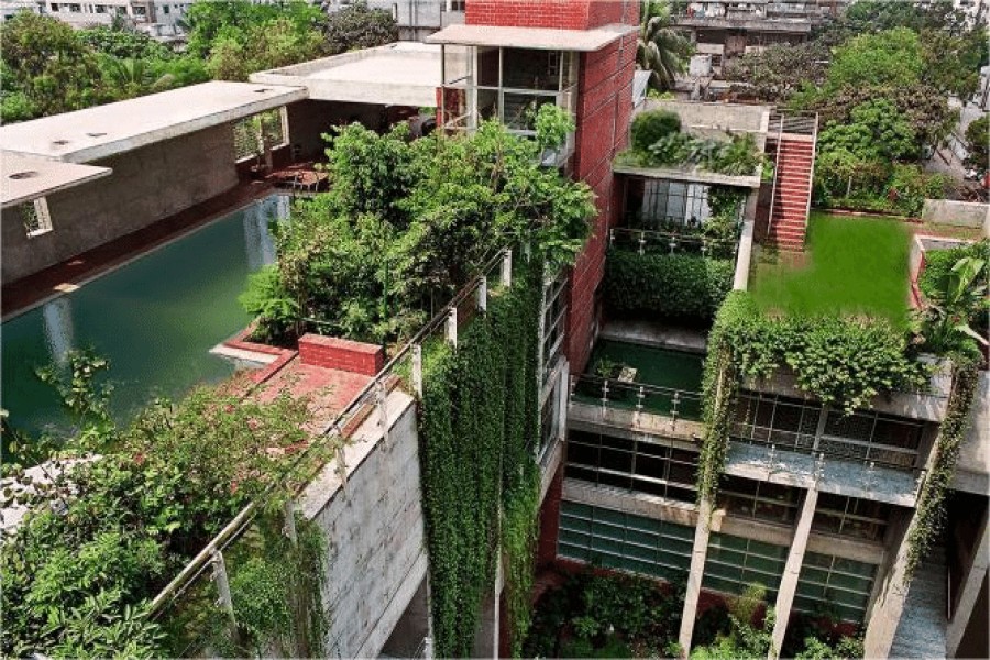 Urban environmental benefits of green roofs