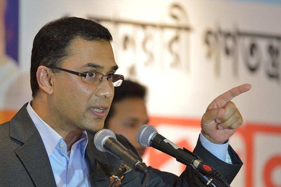 Tarique to run BNP as acting chief from London
