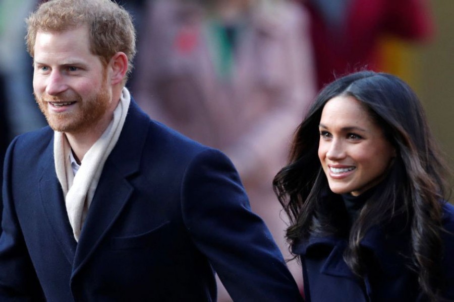 London police investigating package sent to Harry and Meghan