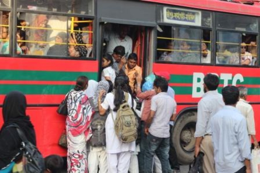 Dhaka women suffer aplenty owing to public transport shortage