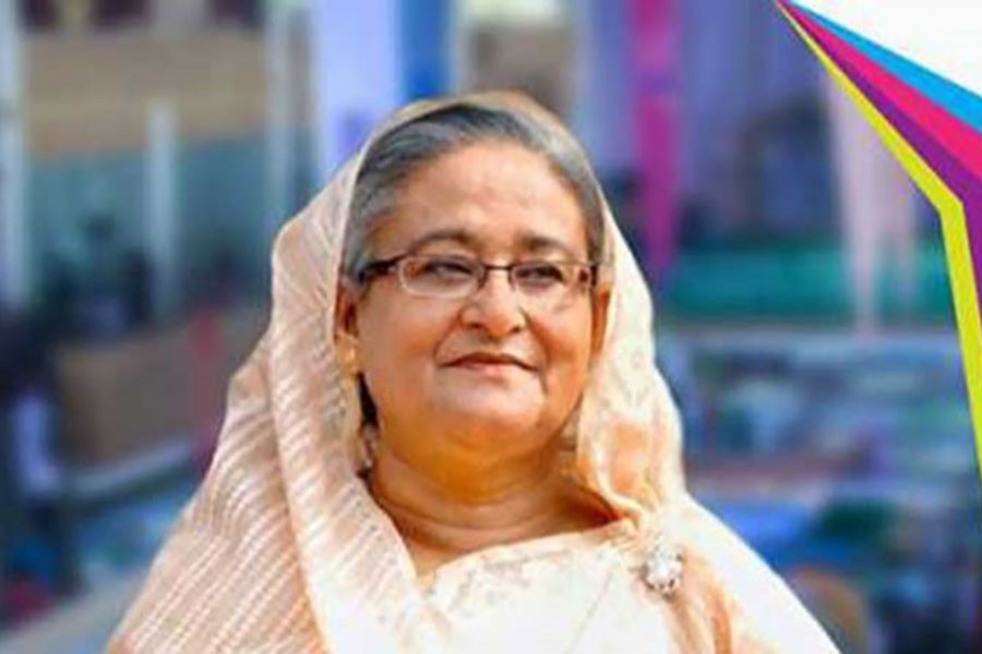 File photo of Prime Minister Sheikh Hasina. (Photo-UNB)