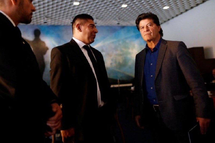 Jerry Dias, head of Canada's private sector union Unifor, is pictured in the hotel where the seventh round of NAFTA talks takes place, in Mexico City, Mexico, March 2, 2018. Reuters