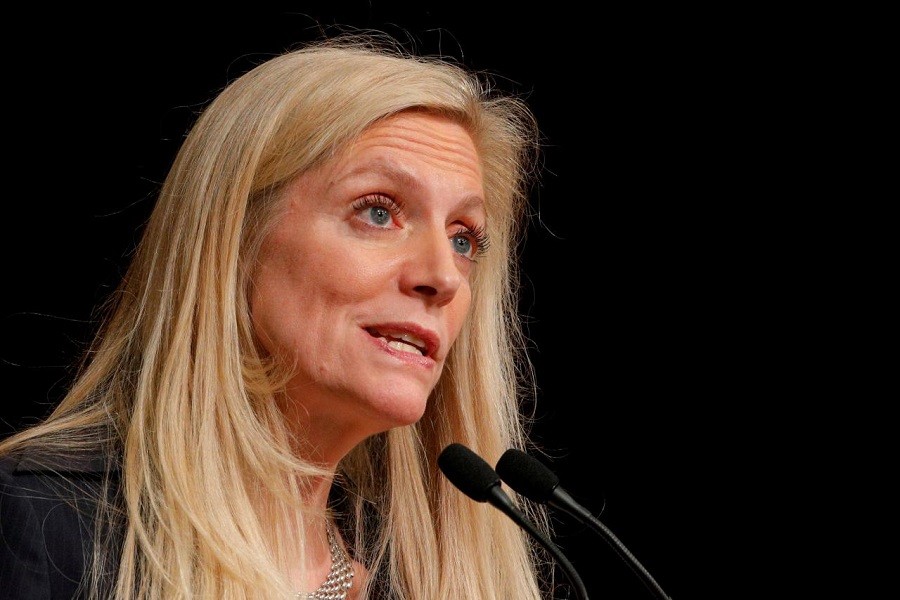 Federal Reserve Board Governor Lael Brainard speaks at the John F. Kennedy School of Government at Harvard University in Cambridge, Massachusetts, US on March 1, 2017. Reuters/File Photo