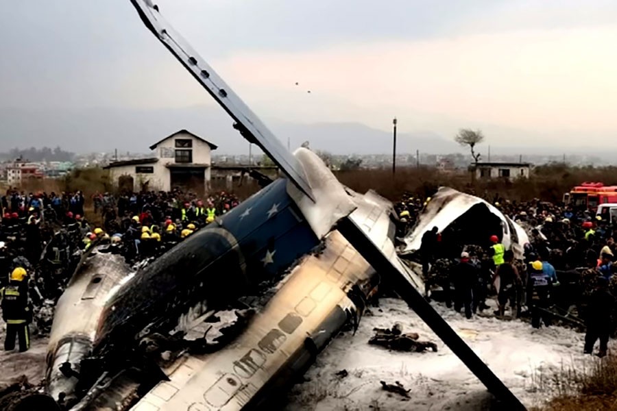 Tragedy at Kathmandu airport