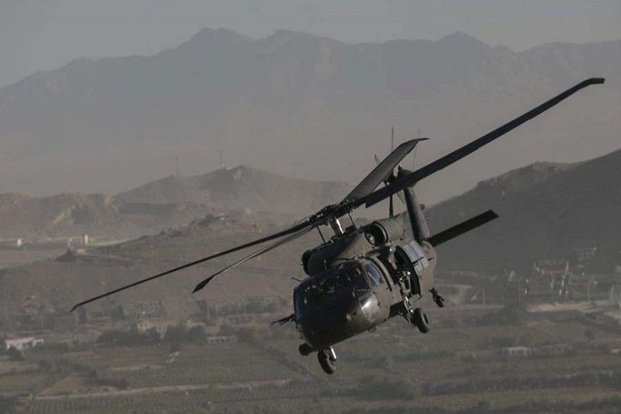 US military helicopter crashes in Iraq