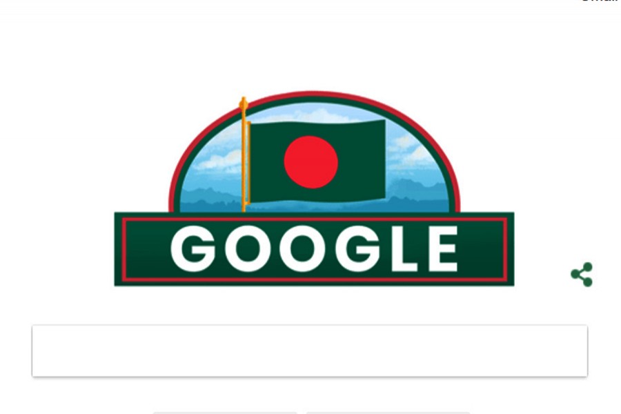 Google Doodle marks Bangladesh Independence Day