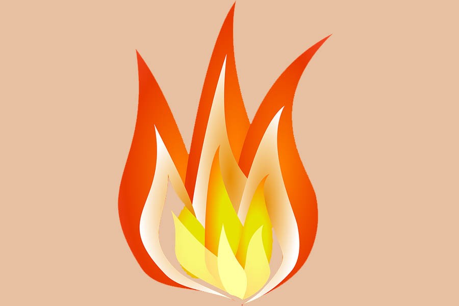 Khulna jute mill catches fire