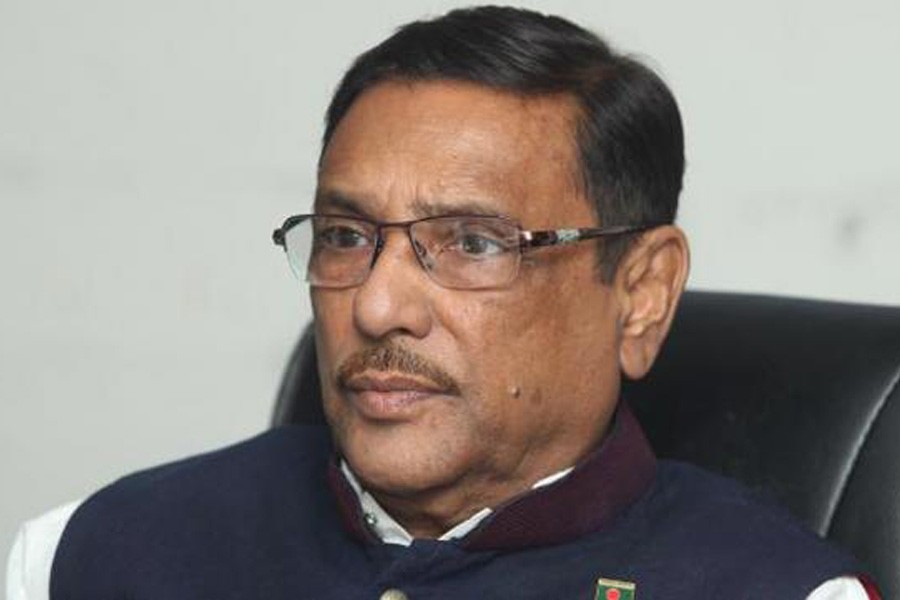 Poll-time govt to be formed by House representatives: Quader
