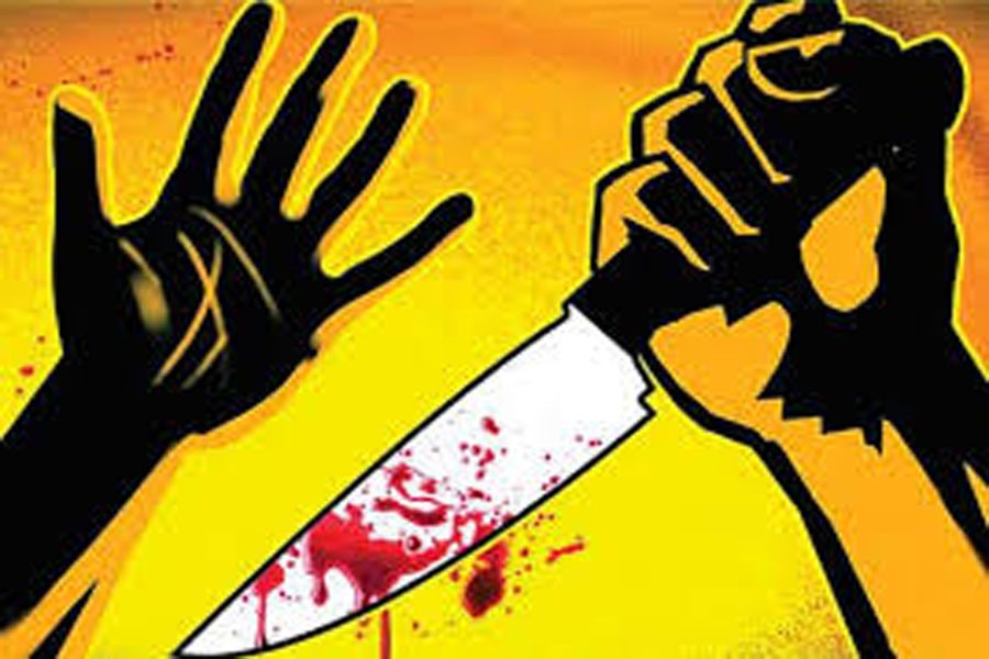 Man stabs wife to death