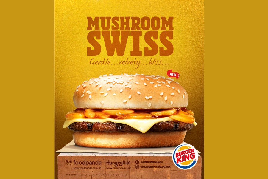 Burger King introduces ‘Mushroom SWISS Burger’