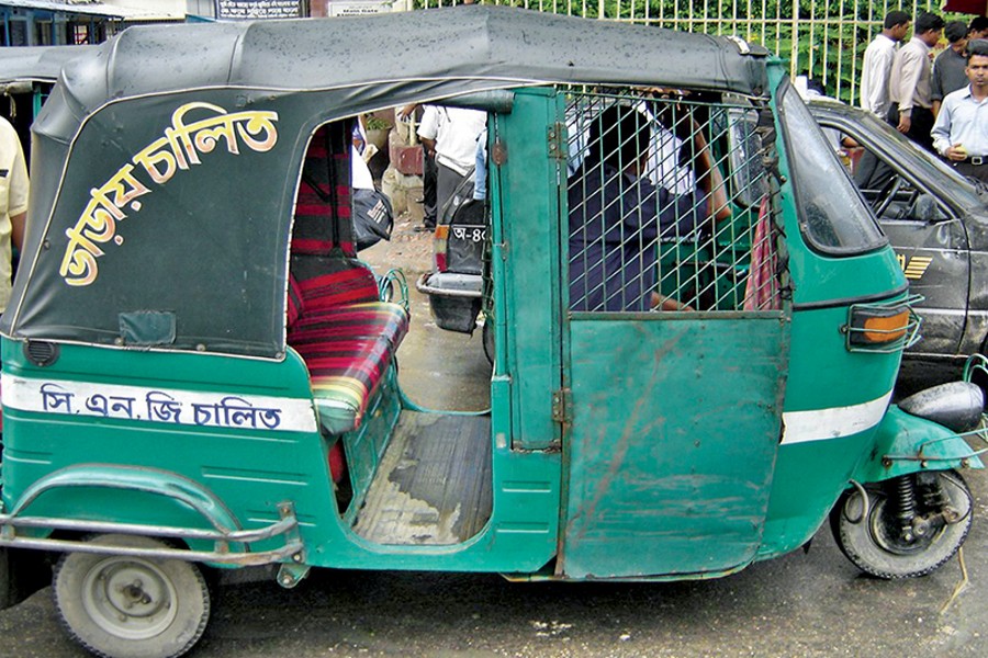 BRTA to destroy  life-expired CNG autos from Apr 1