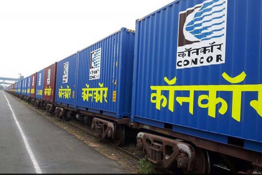 Container train from Kolkata enters Bangladesh
