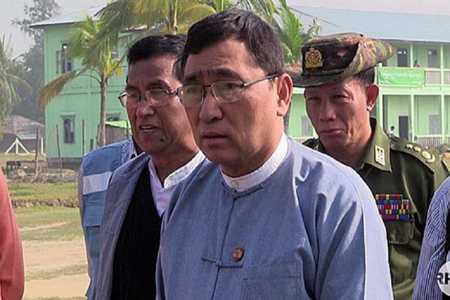 Win Myat Aye, Myanmar's minister of social welfare, relief, and resettlement, in an undated photo. Radio Free Asia