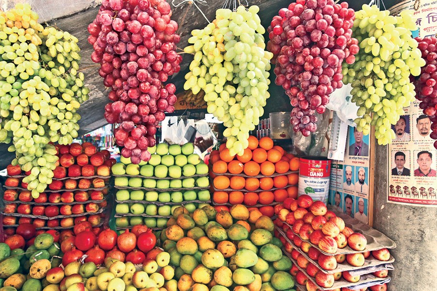 Fruit prices rise in city as Pahela Baishakh nears