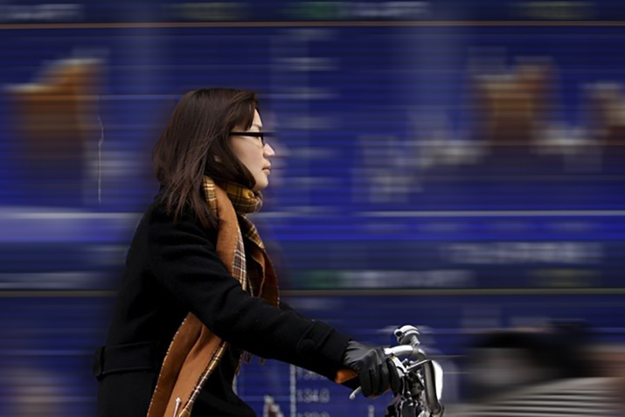 Asian shares meander after Wall St gain