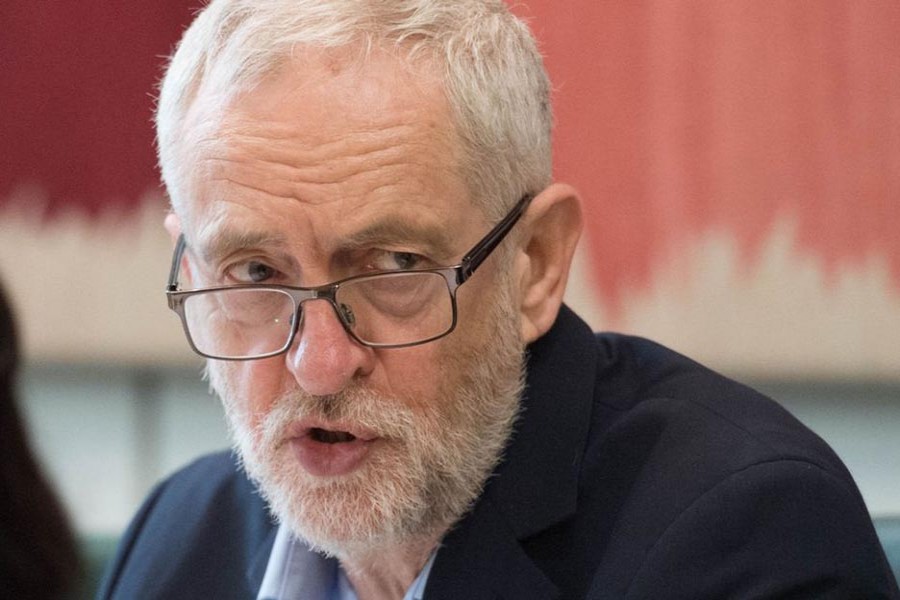 UK Labour leader condemns Syria air strikes