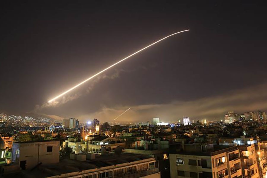 Russia terms Syria air strike violation of international law