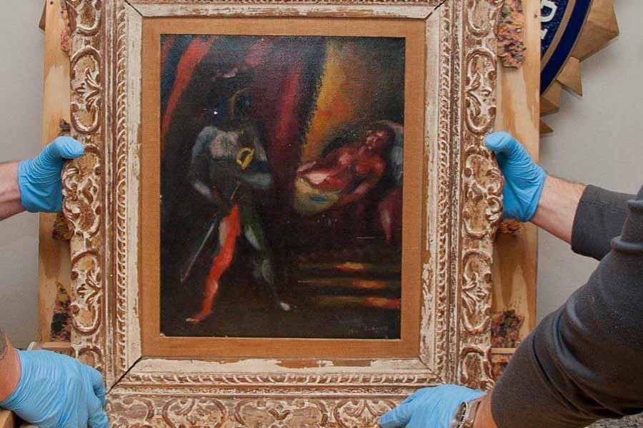 Stolen Chagall painting to be returned decades after heist  