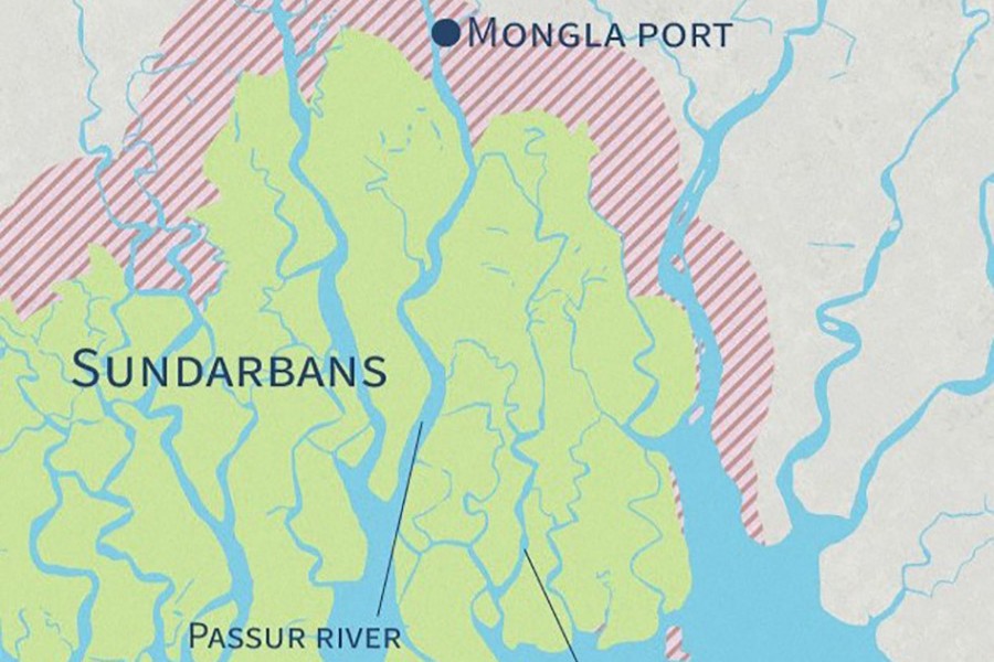 Coal-laden cargo capsizes near Sundarbans