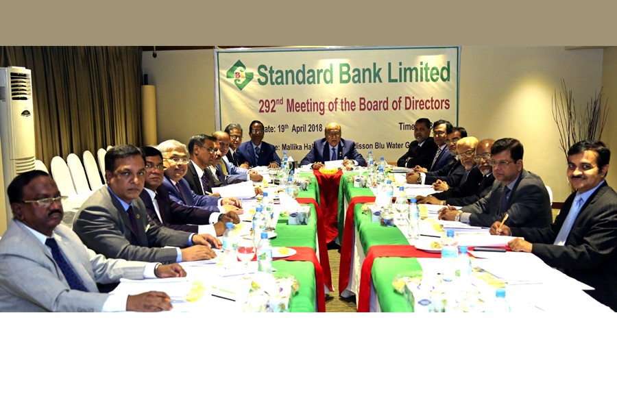 Standard Bank holds 292nd board meeting
