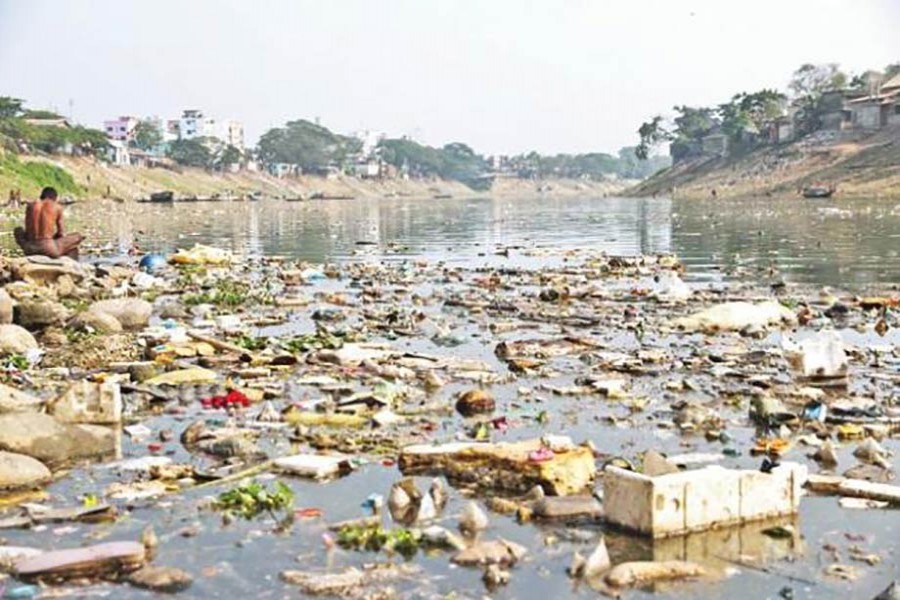 Pollution of Surma and smaller rivers   