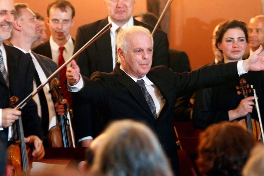 German musician Daniel Barenboim. Reuters photo.