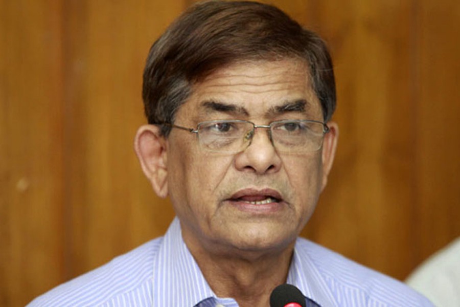 BNP Secretary General Mirza Fakhrul Islam Alamgir. UNB File Photo