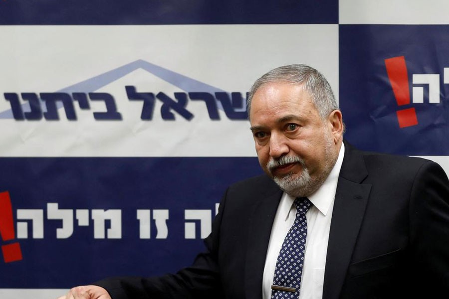 Israel’s defence minister Avigdor Lieberman. Reuters.