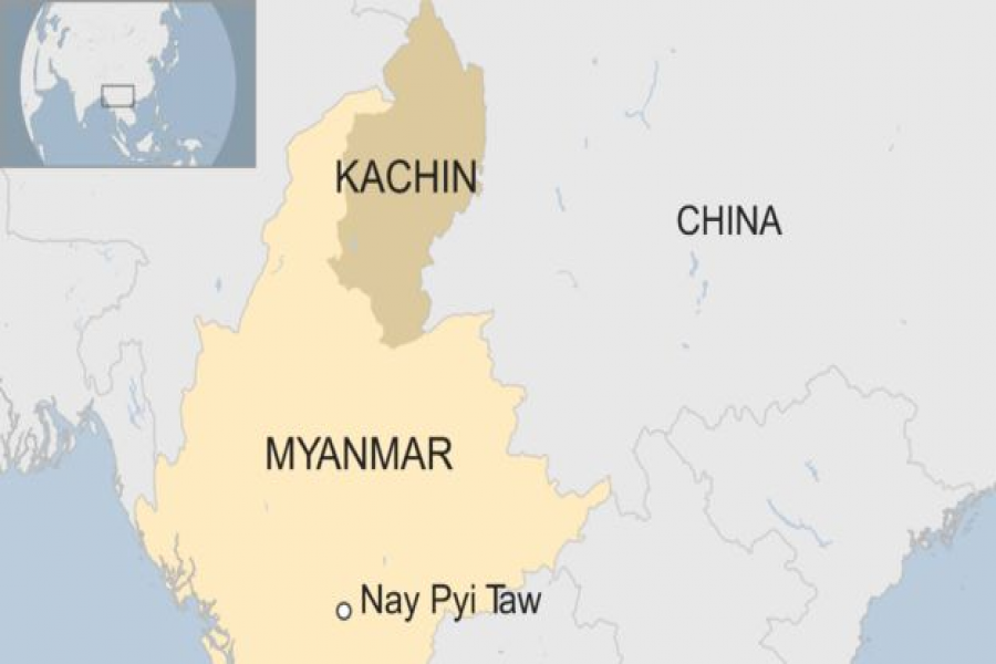 Thousands flee fresh fighting in Myanmar’s Kachin state