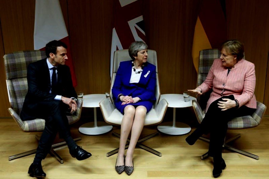 Britain, France, Germany agree to support Iran nuclear deal