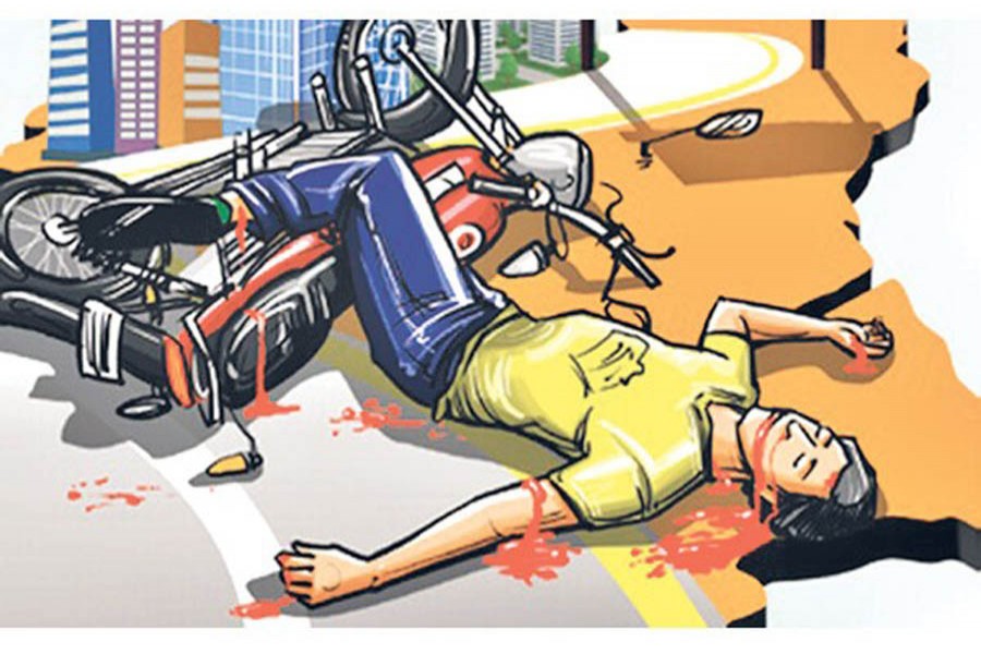 Motorcyclist dies in Sunamganj accident