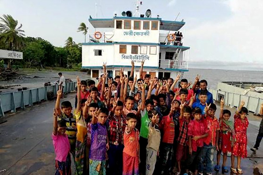 New ferry services open connecting Patuakhali, Bhola