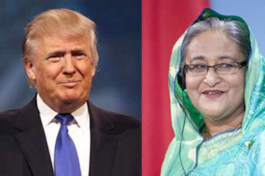 Trump’s letter to PM assures of continued US pressure on Rohingya repatriation