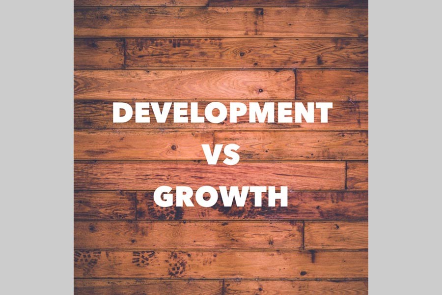 Is growth a synonym for development?   