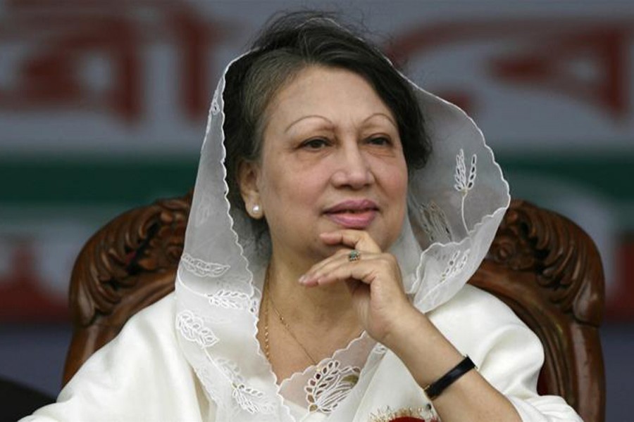 Khaleda Zia was imprisoned in February on embezzlement charges. Reuters/File Photo